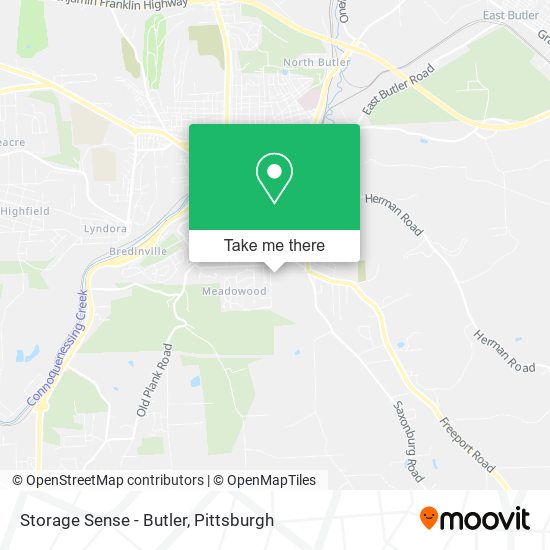 Mapa de Storage Sense - Butler