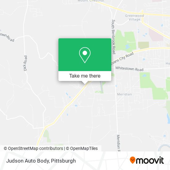 Judson Auto Body map