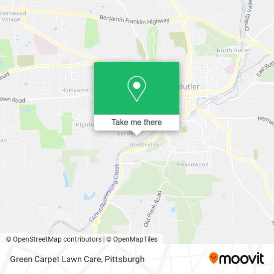 Mapa de Green Carpet Lawn Care