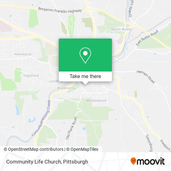 Mapa de Community Life Church