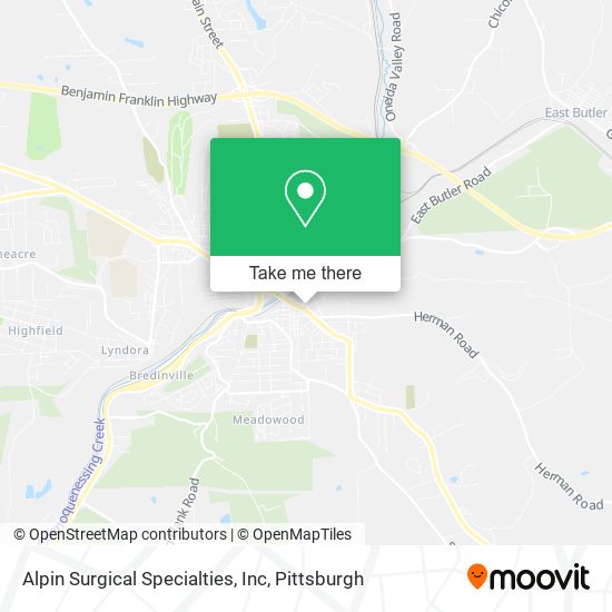 Mapa de Alpin Surgical Specialties, Inc