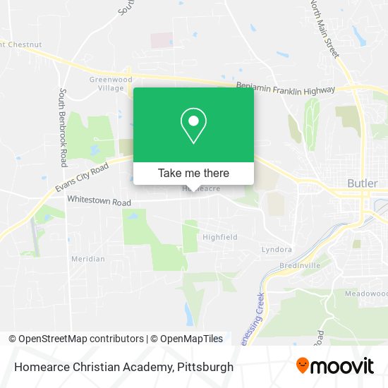 Mapa de Homearce Christian Academy