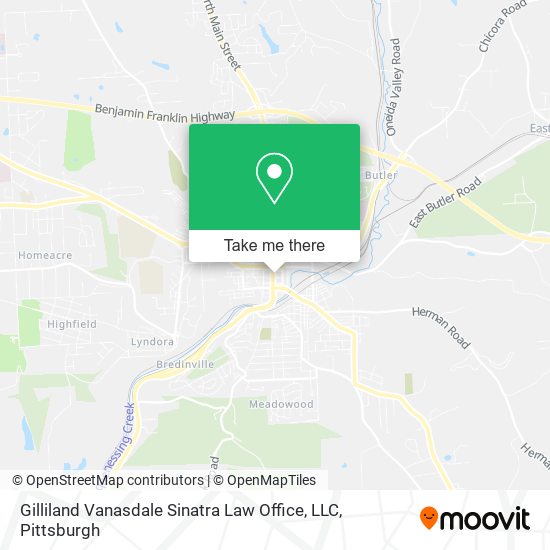 Gilliland Vanasdale Sinatra Law Office, LLC map