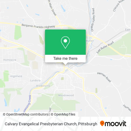 Mapa de Calvary Evangelical Presbyterian Church