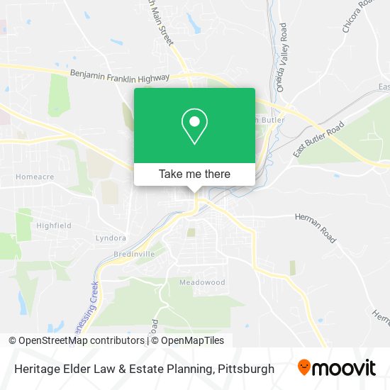 Heritage Elder Law & Estate Planning map