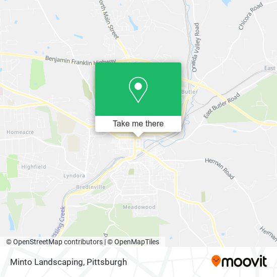 Minto Landscaping map