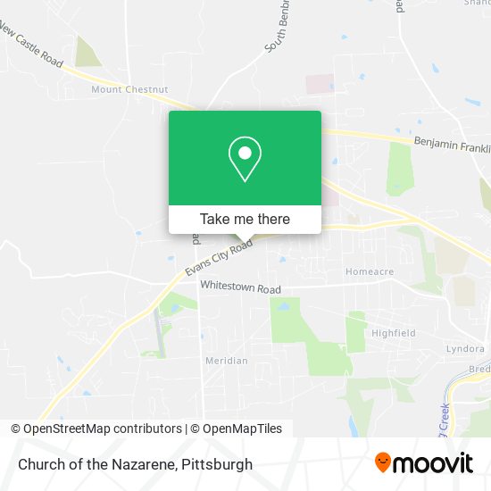 Church of the Nazarene map