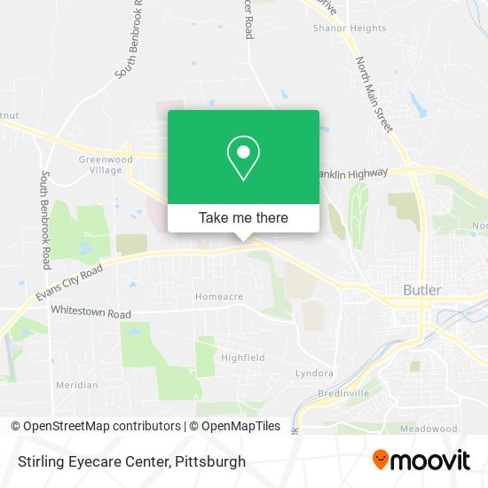 Mapa de Stirling Eyecare Center