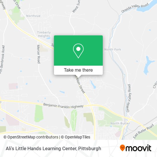 Ali's Little Hands Learning Center map