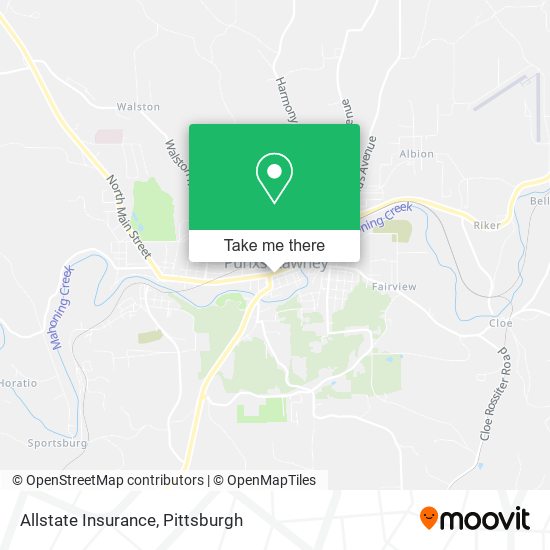 Allstate Insurance map