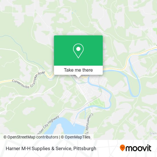 Harner M-H Supplies & Service map