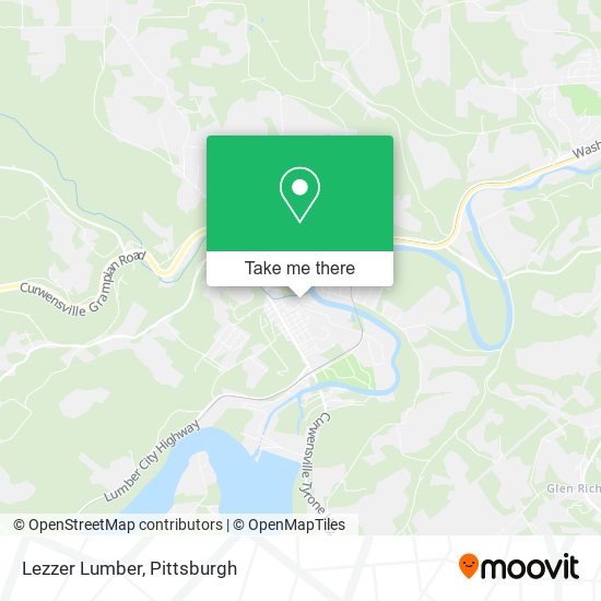 Mapa de Lezzer Lumber
