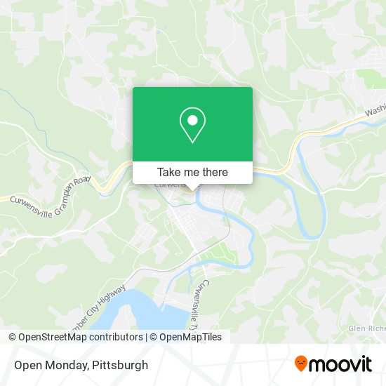 Mapa de Open Monday