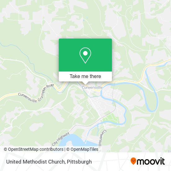 Mapa de United Methodist Church