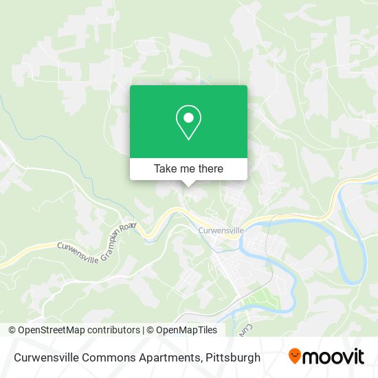 Mapa de Curwensville Commons Apartments