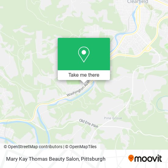 Mapa de Mary Kay Thomas Beauty Salon