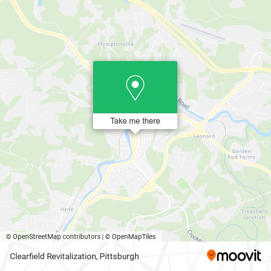 Mapa de Clearfield Revitalization