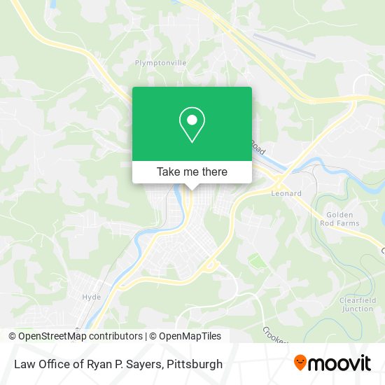 Mapa de Law Office of Ryan P. Sayers