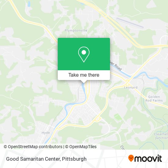 Good Samaritan Center map