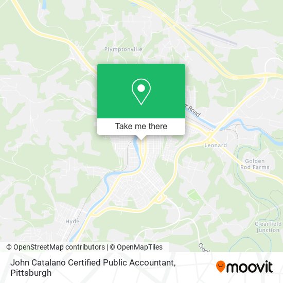 Mapa de John Catalano Certified Public Accountant