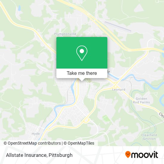 Allstate Insurance map