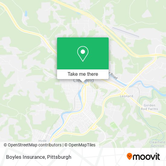Boyles Insurance map
