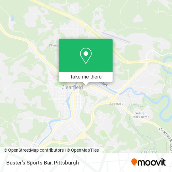 Mapa de Buster's Sports Bar