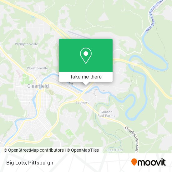 Big Lots map