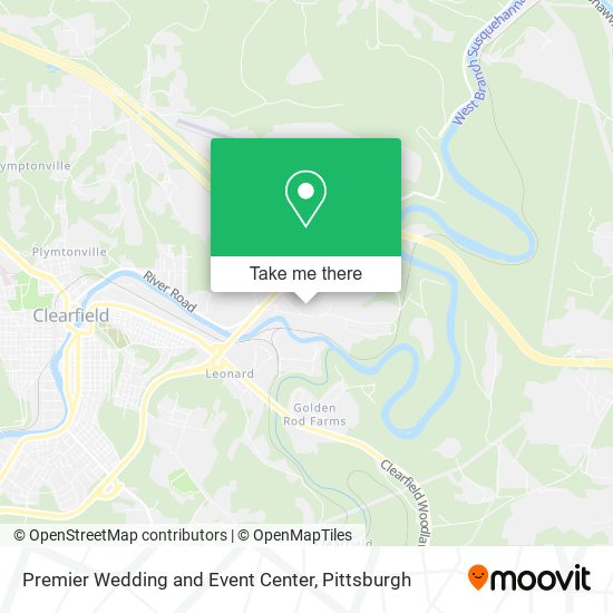 Mapa de Premier Wedding and Event Center