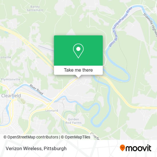 Verizon Wireless map