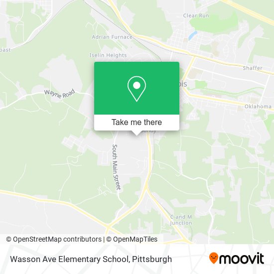 Mapa de Wasson Ave Elementary School