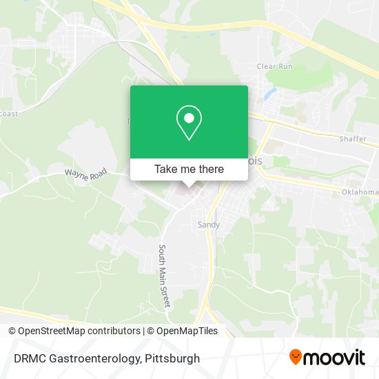 DRMC Gastroenterology map