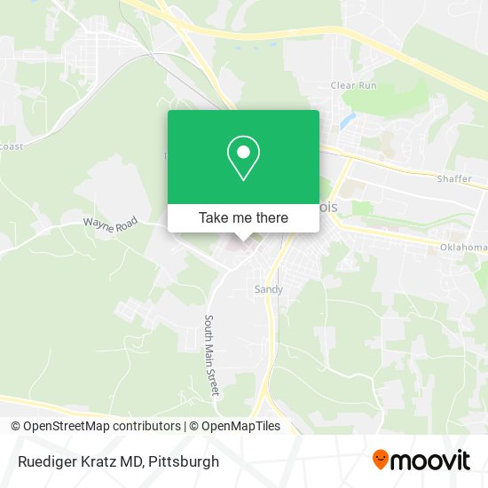 Ruediger Kratz MD map