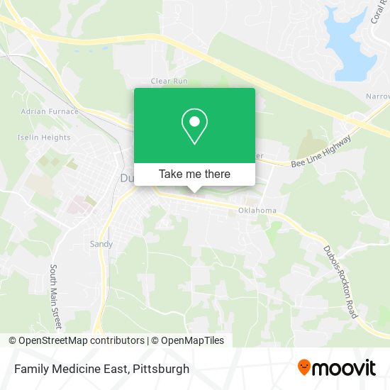 Family Medicine East map