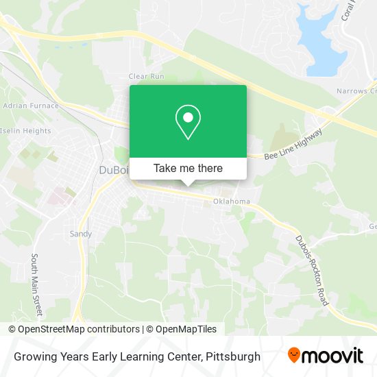 Growing Years Early Learning Center map