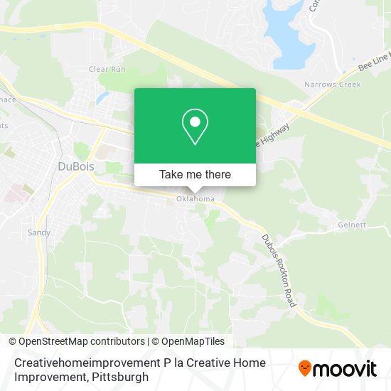 Mapa de Creativehomeimprovement P la Creative Home Improvement
