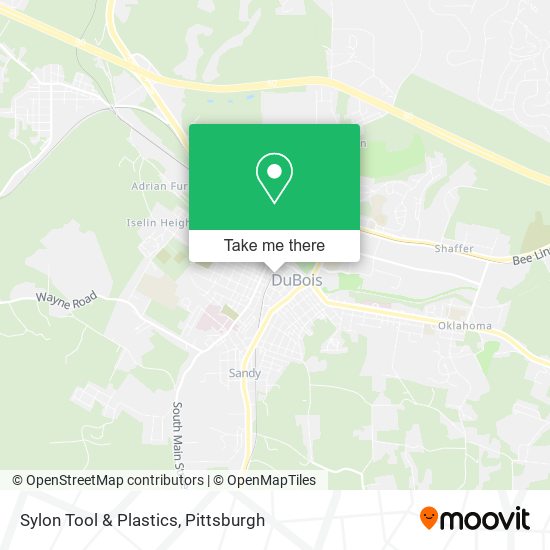 Sylon Tool & Plastics map