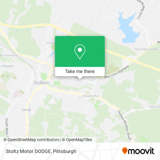 Stoltz Motor DODGE map