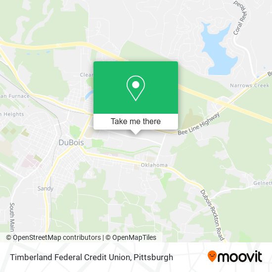 Timberland Federal Credit Union map
