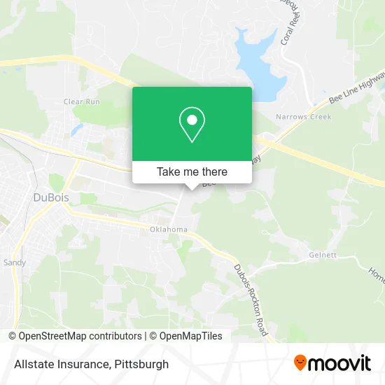 Allstate Insurance map