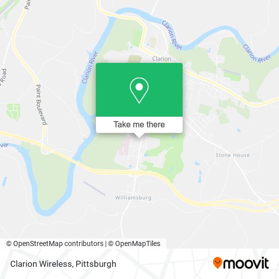 Clarion Wireless map