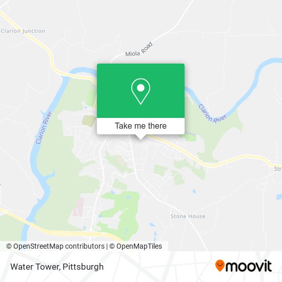 Mapa de Water Tower