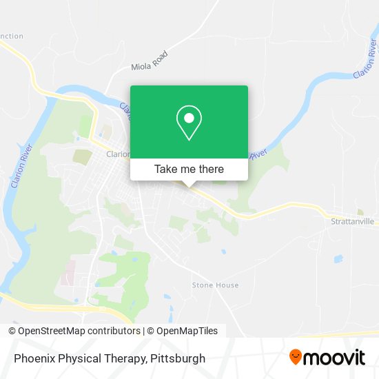 Mapa de Phoenix Physical Therapy