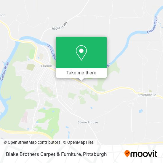 Mapa de Blake Brothers Carpet & Furniture