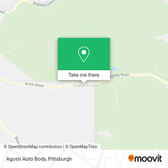 Agosti Auto Body map