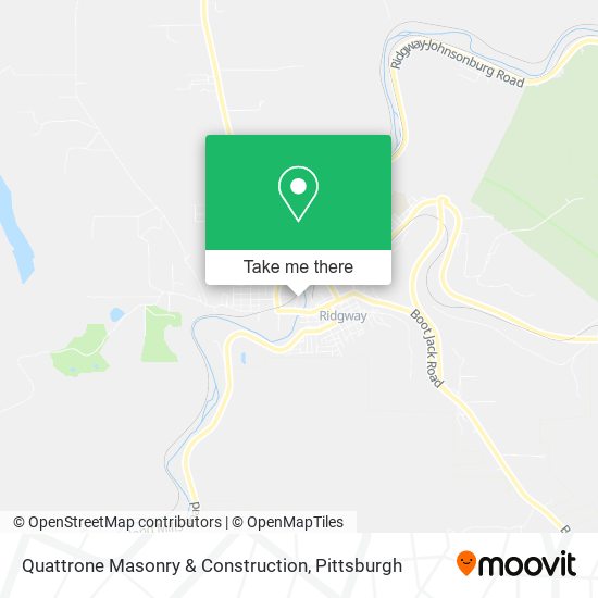 Quattrone Masonry & Construction map