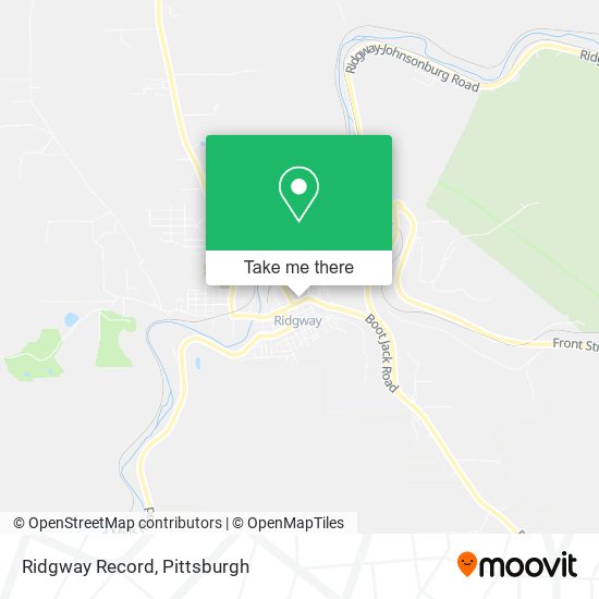 Mapa de Ridgway Record