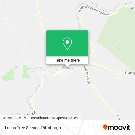 Luchs Tree Service map