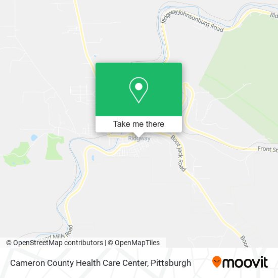 Mapa de Cameron County Health Care Center