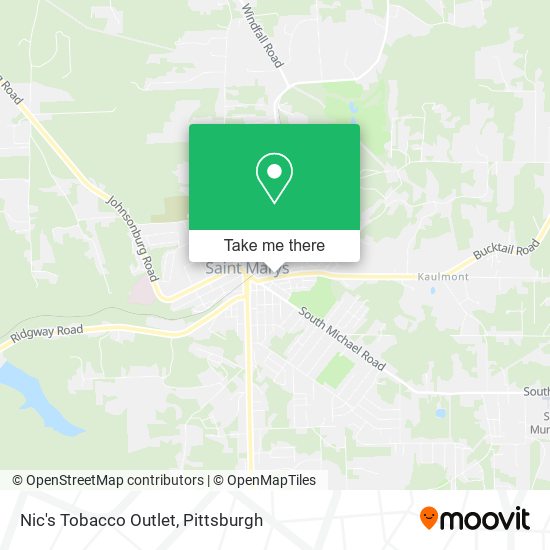 Nic's Tobacco Outlet map